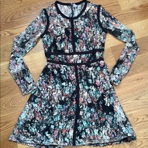 Long sleeve skater style dress from Target